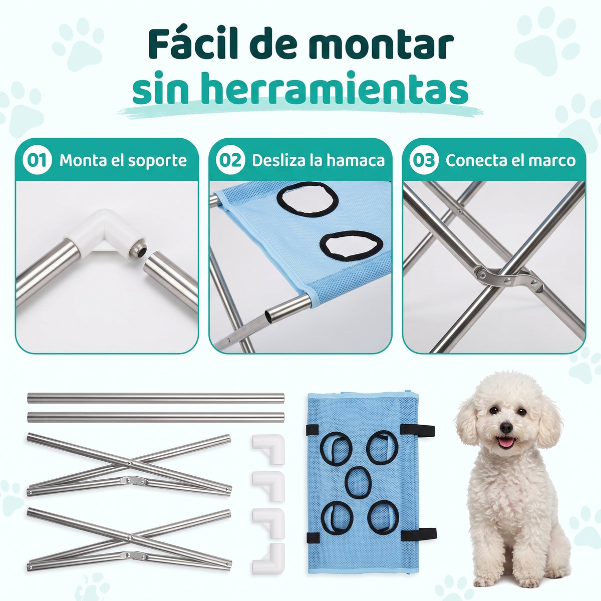 Hamaca de Baño para Perros y Gatos