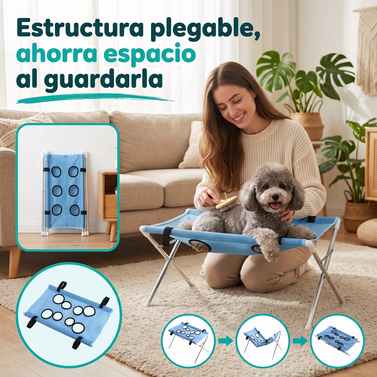 Hamaca de Baño para Perros y Gatos